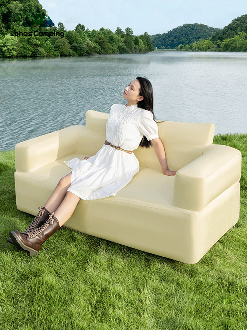 Outdoor Camping Couch - Lohascamping Divano gonfiabile da campeggio all'aperto