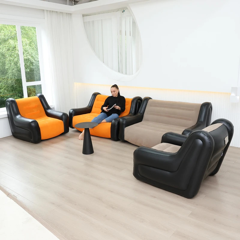 Outdoor Camping Couch - Materasso Gonfiabile Divano Gonfiabile Doppio Poltrona