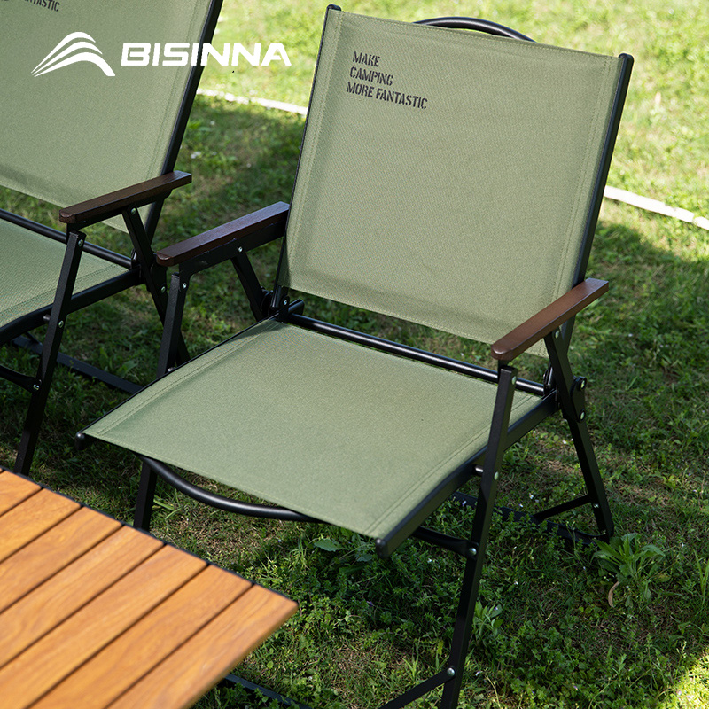 Outdoor Camping Recliner Chairs - BISINNA Sedia da campeggio pieghevole per