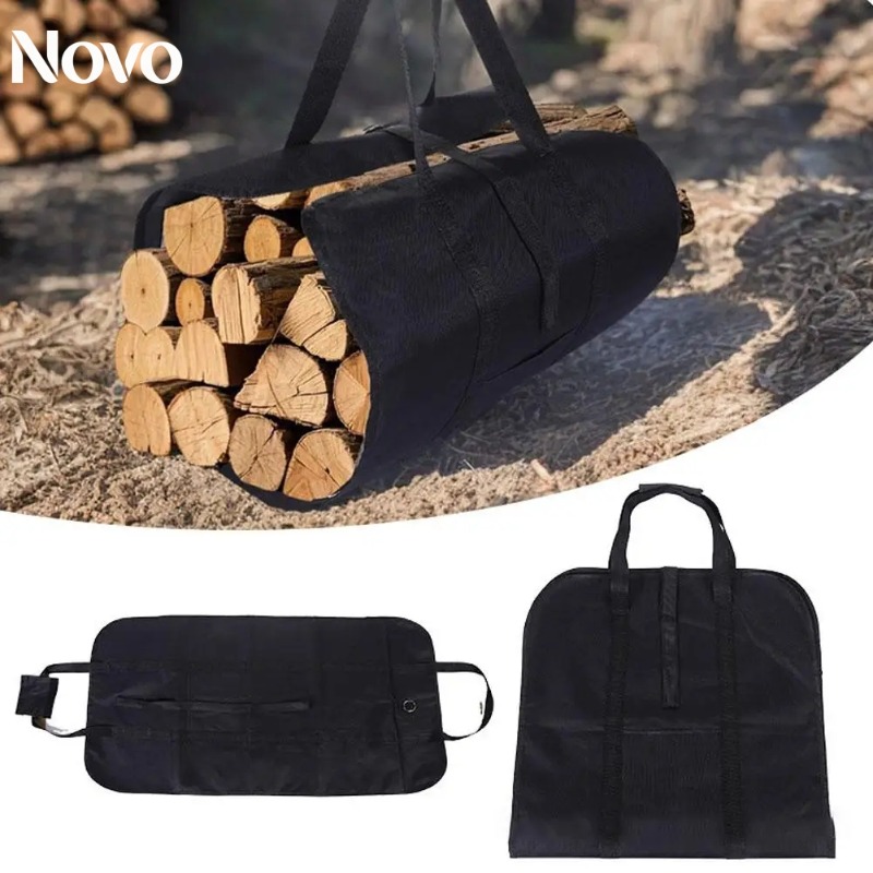 Outdoor Camping Fireplace - Borsa Porta Legna per Caminetto, Borsa