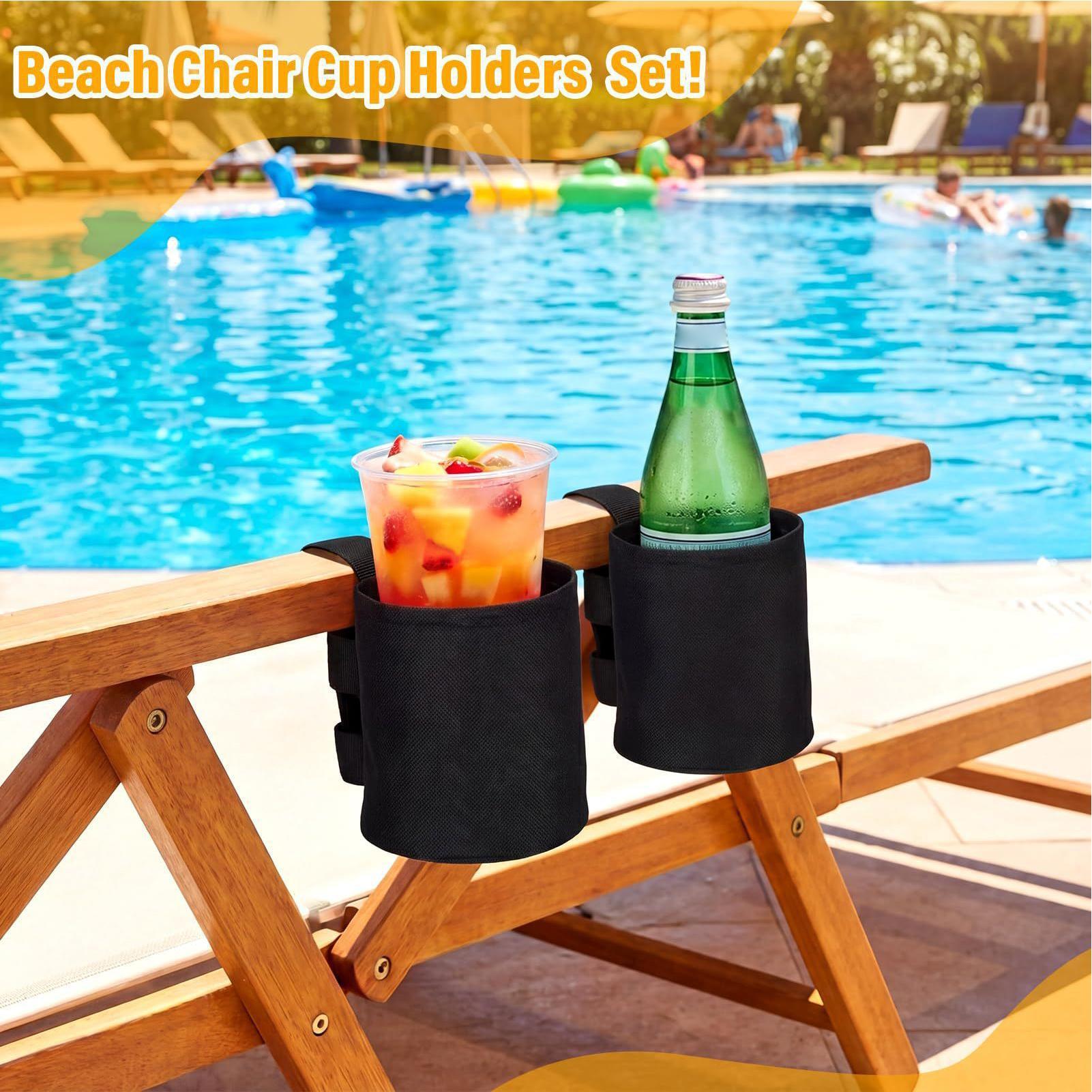 Outdoor Camping Recliner Chairs - Portaborraccia Universale Portatile per Viaggi, Attività