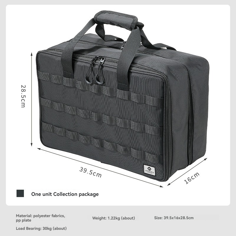 Outdoor Camping Table With Storage - Borsa portaoggetti di grande capacità CAMPINGMOON