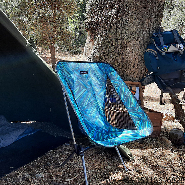 Outdoor Camping Recliner Chairs - Sedia da Campeggio Pieghevole Portatile, Leggera,