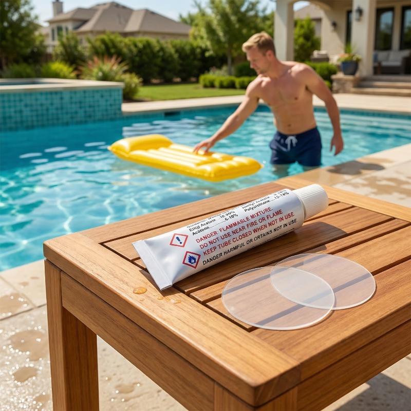 Inflatable Mattress - Kit di Riparazione per Materasso Gonfiabile,
