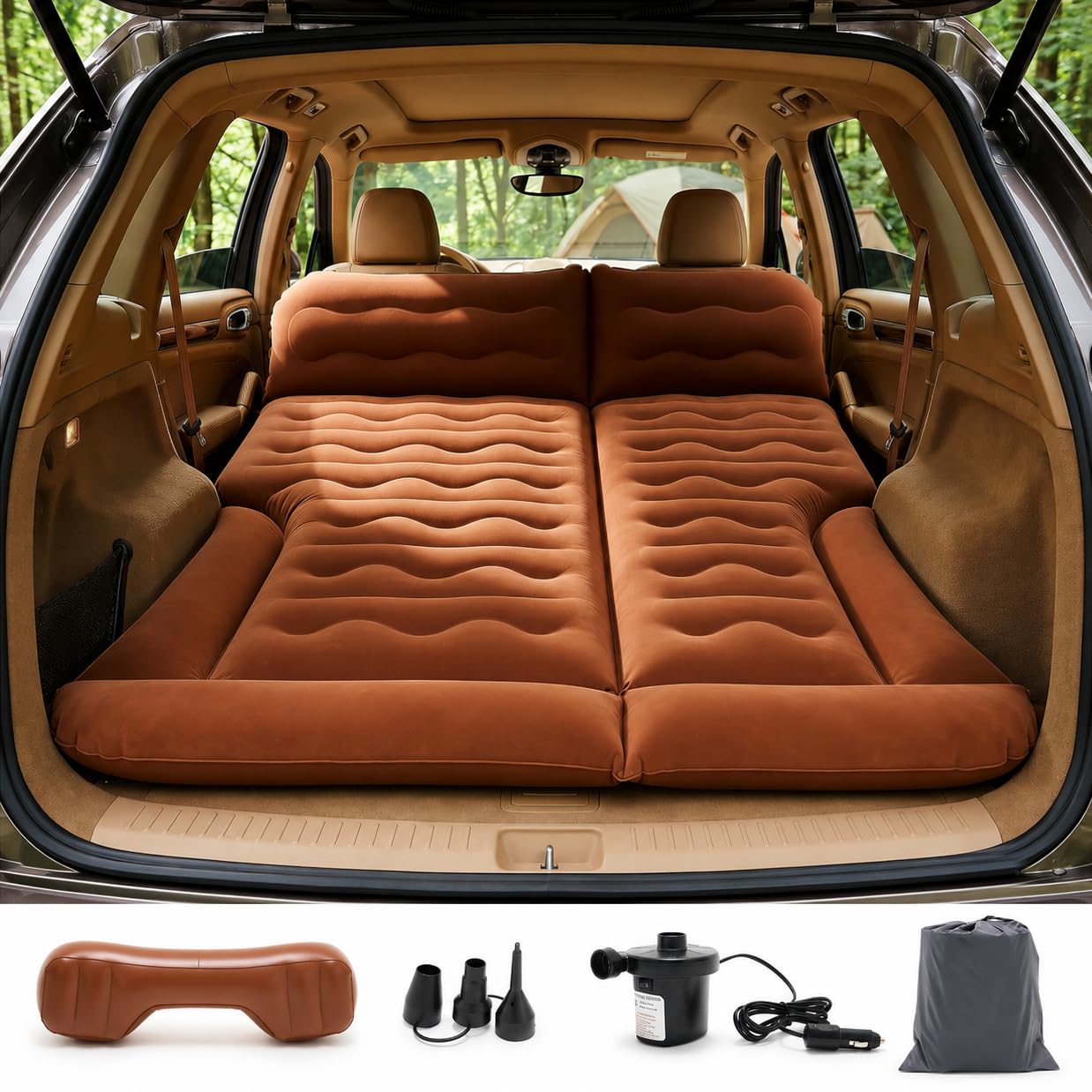 Inflatable Mattress - Materasso Gonfiabile per SUV, Letto Gonfiabile