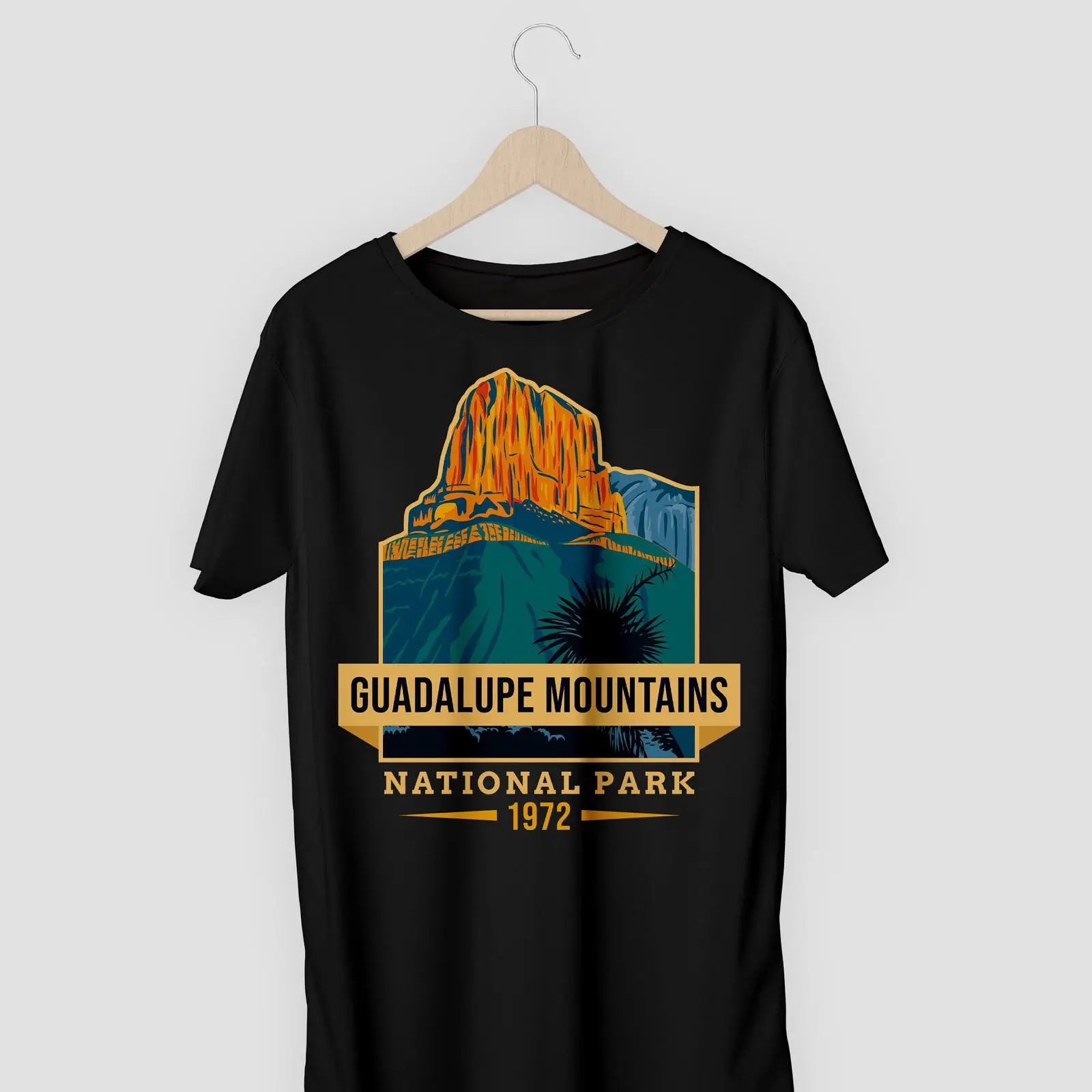 Outdoor Camping In Texas - Maglietta vintage del Parco Nazionale delle