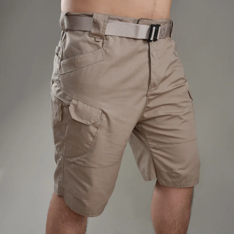 Urban Outdoor Camping - Pantaloncini cargo da esterno da uomo