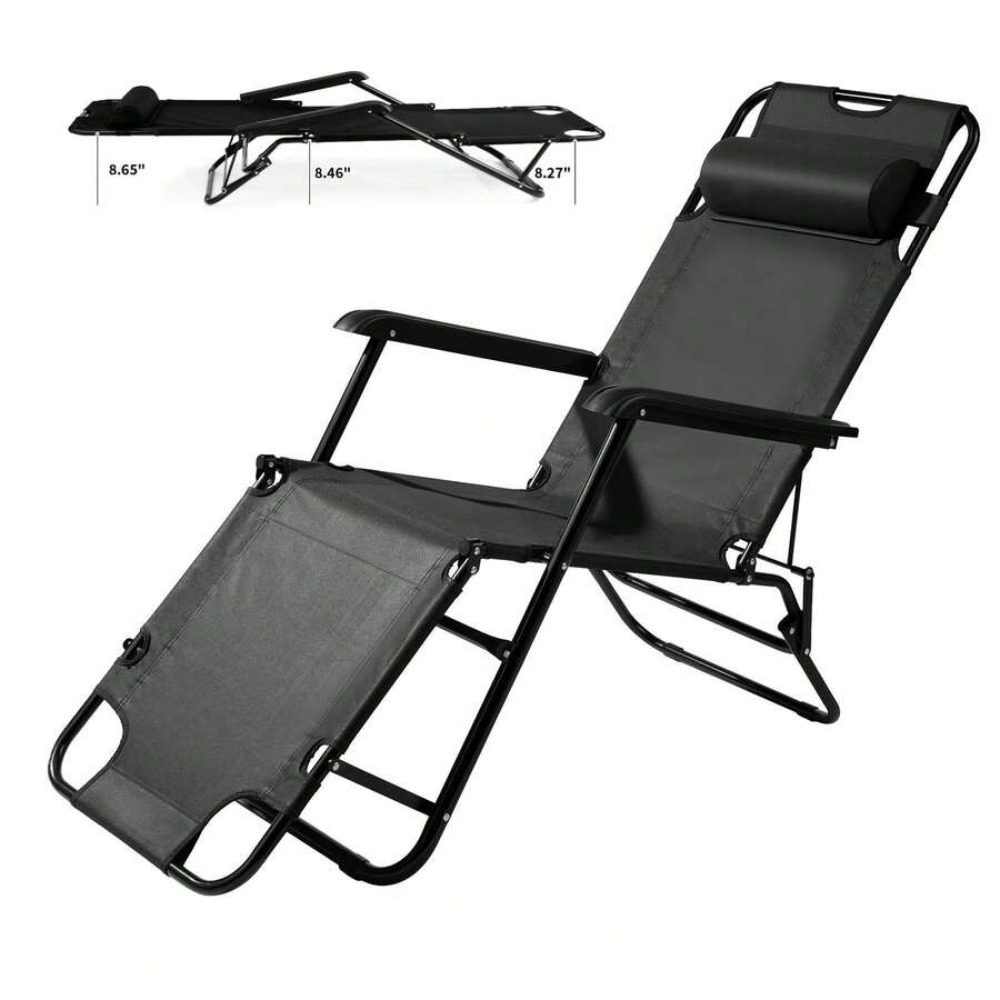 Sedia da campeggio portatile r - Outdoor Camping Recliner Chairs recensione e prezzo