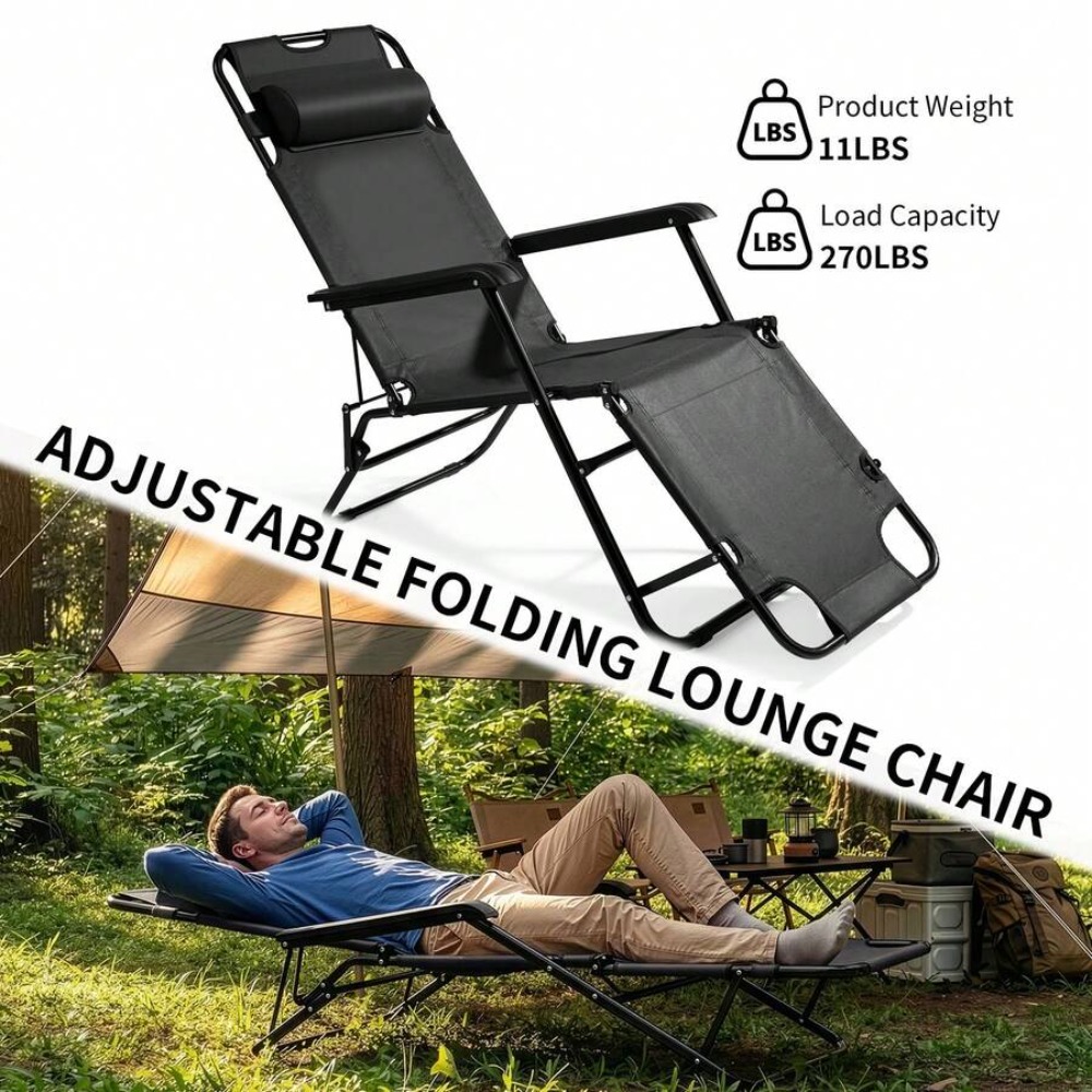 Sedia da campeggio portatile r - Outdoor Camping Recliner Chairs recensione e prezzo