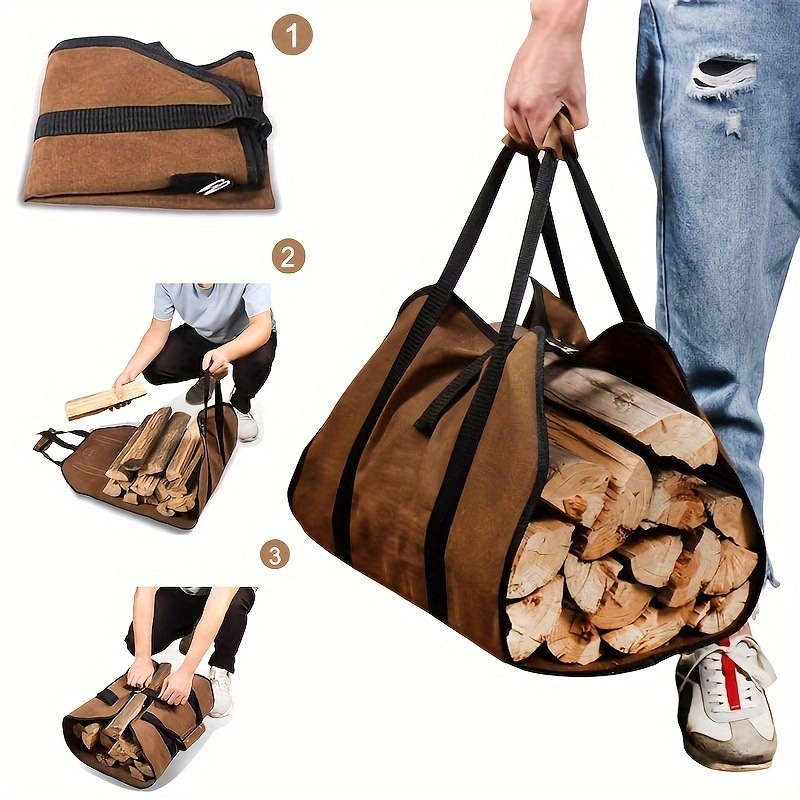 Borsa Porta Legna per Caminett - Outdoor Camping Fireplace recensione e prezzo