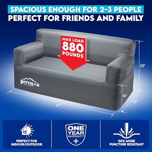 Pittman - Divano Gonfiabile co - Outdoor Camping Couch recensione e prezzo
