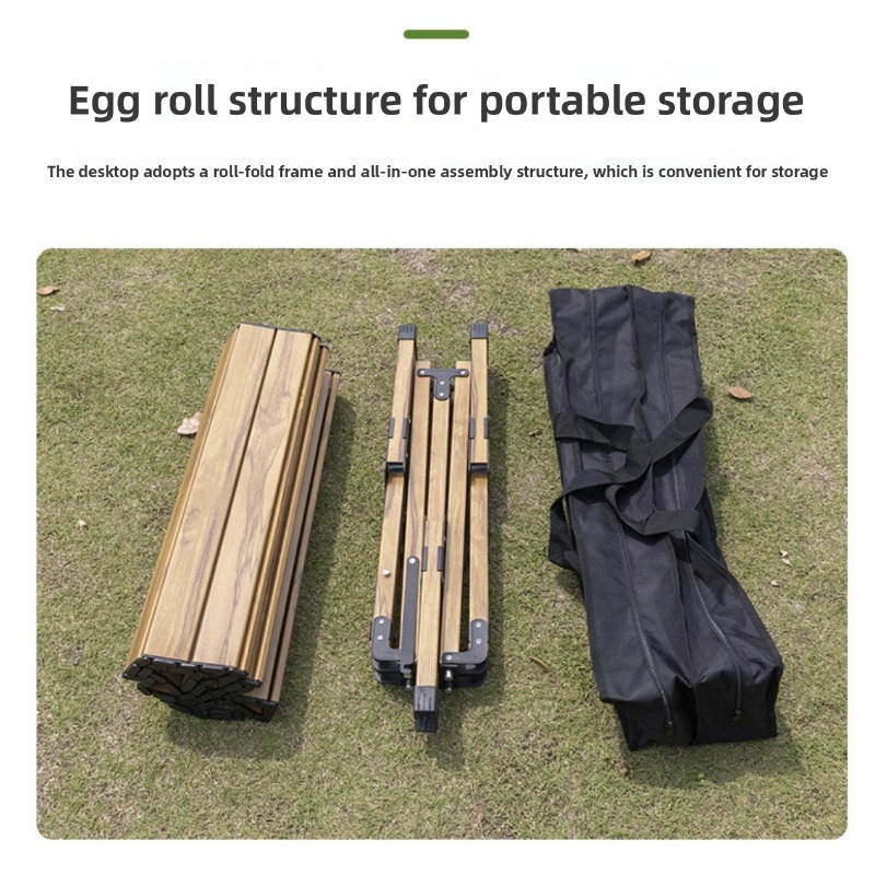 Nuovo Elegante Tavolo Pieghevo - Outdoor Camping Table With Storage recensione e prezzo