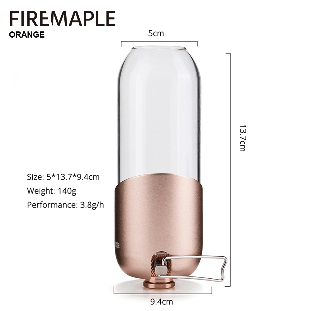 Fire Maple Orange lanterna a G - Outdoor Camping Heater For Tent recensione e prezzo