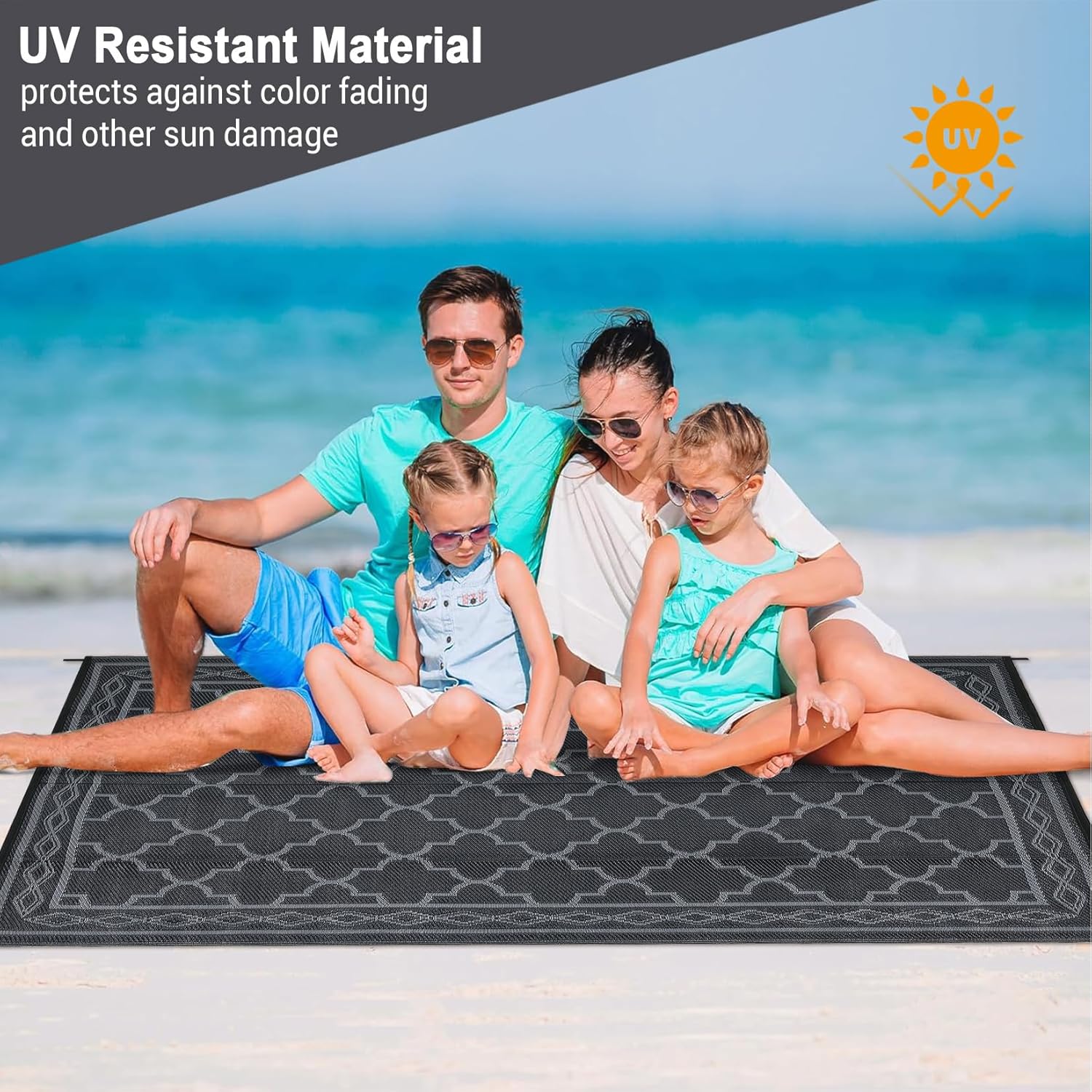 Tappeto in plastica per estern - Outdoor Camping Rugs 8X10 recensione e prezzo