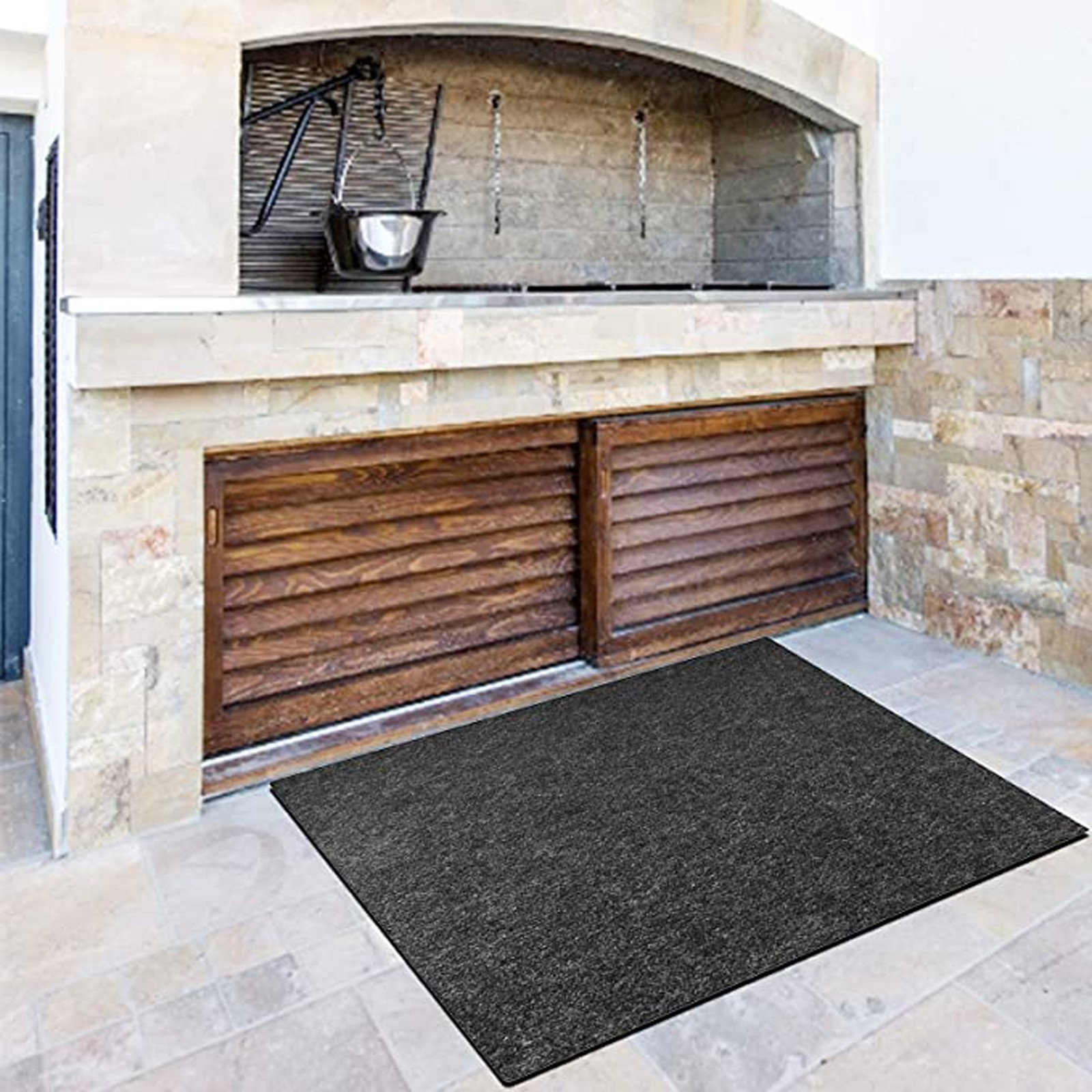 Tappeto per caminetto ignifugo - Outdoor Camping Fireplace recensione e prezzo