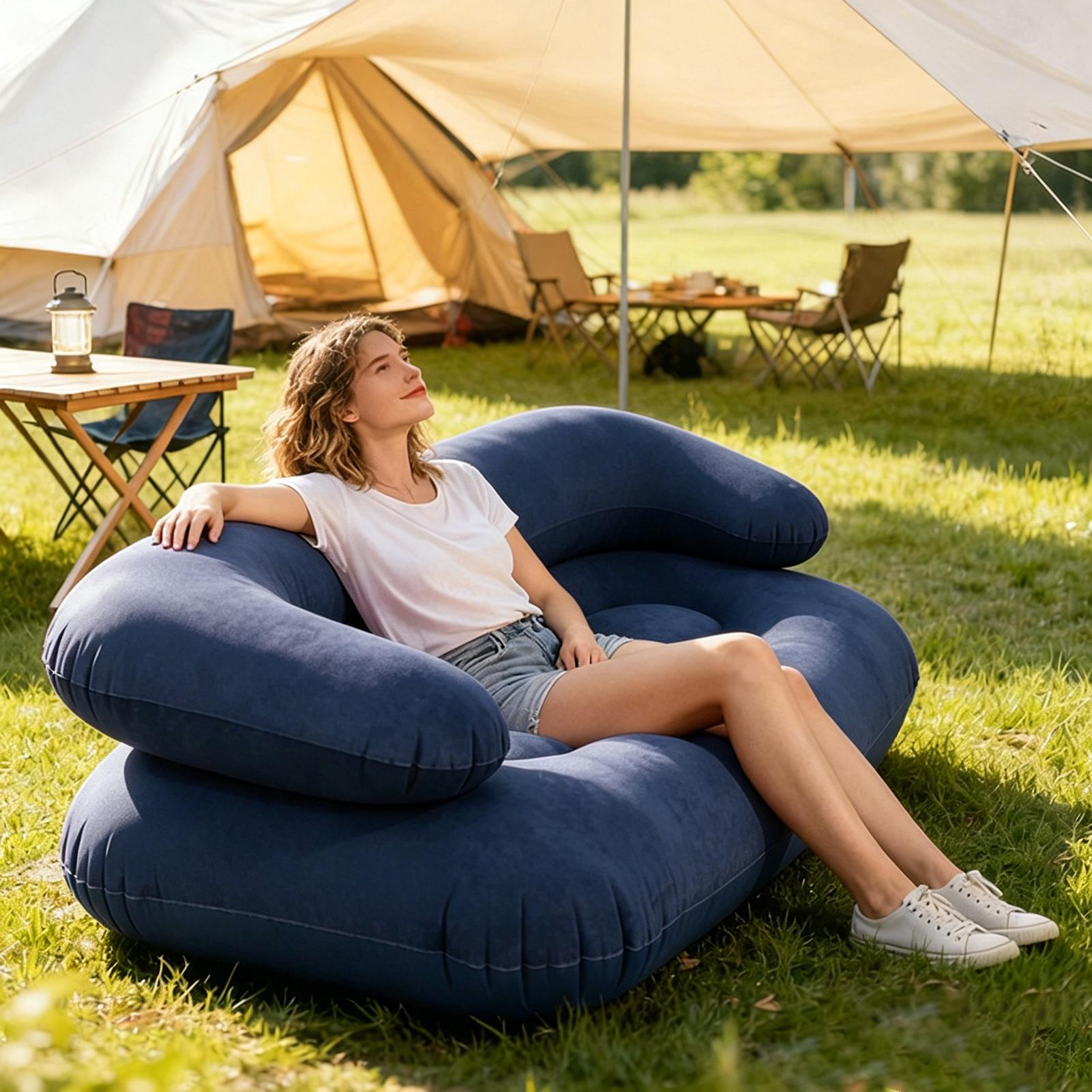 Divano Gonfiabile Doppio a Due - Outdoor Camping Couch recensione e prezzo
