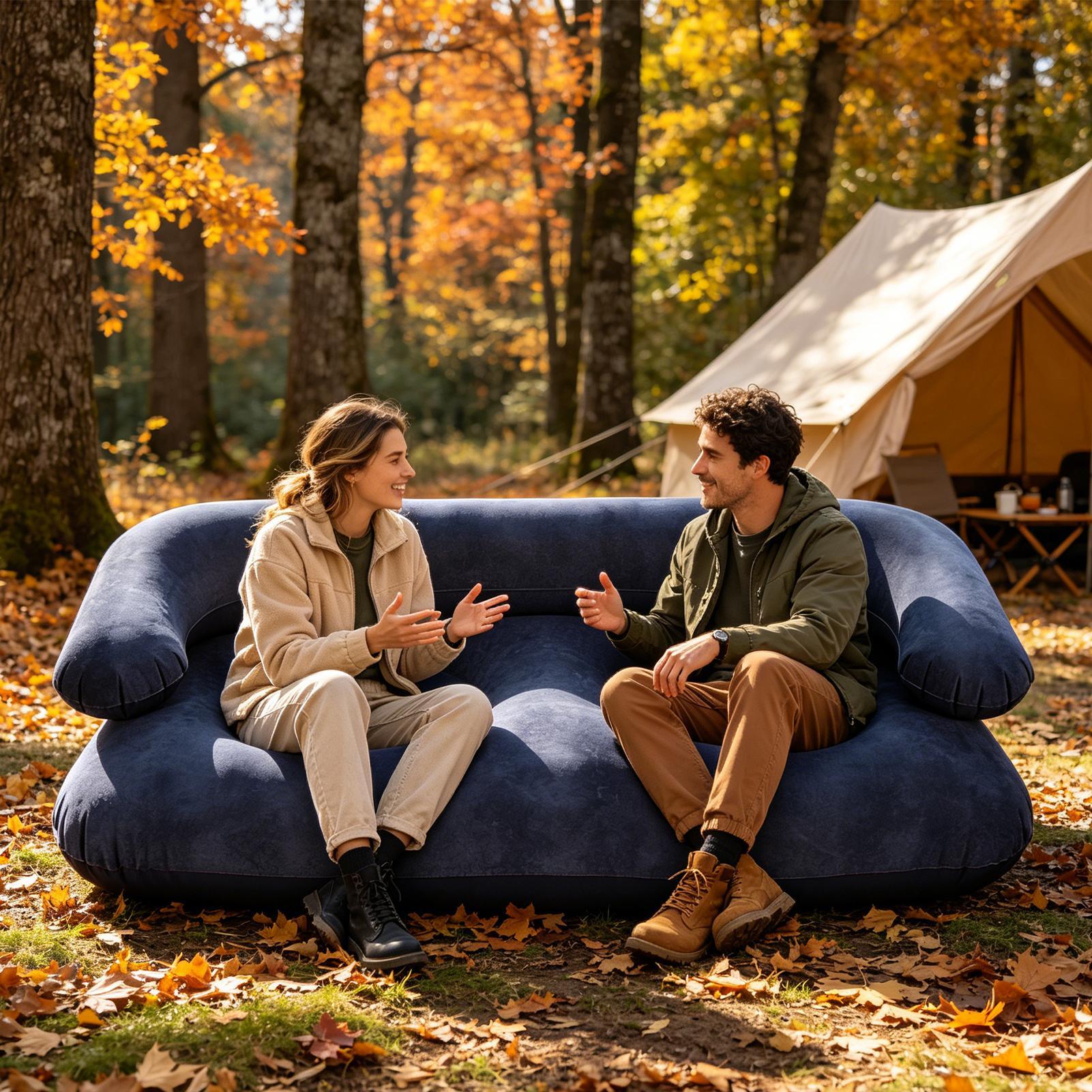 Divano Gonfiabile Doppio a Due - Outdoor Camping Couch recensione e prezzo