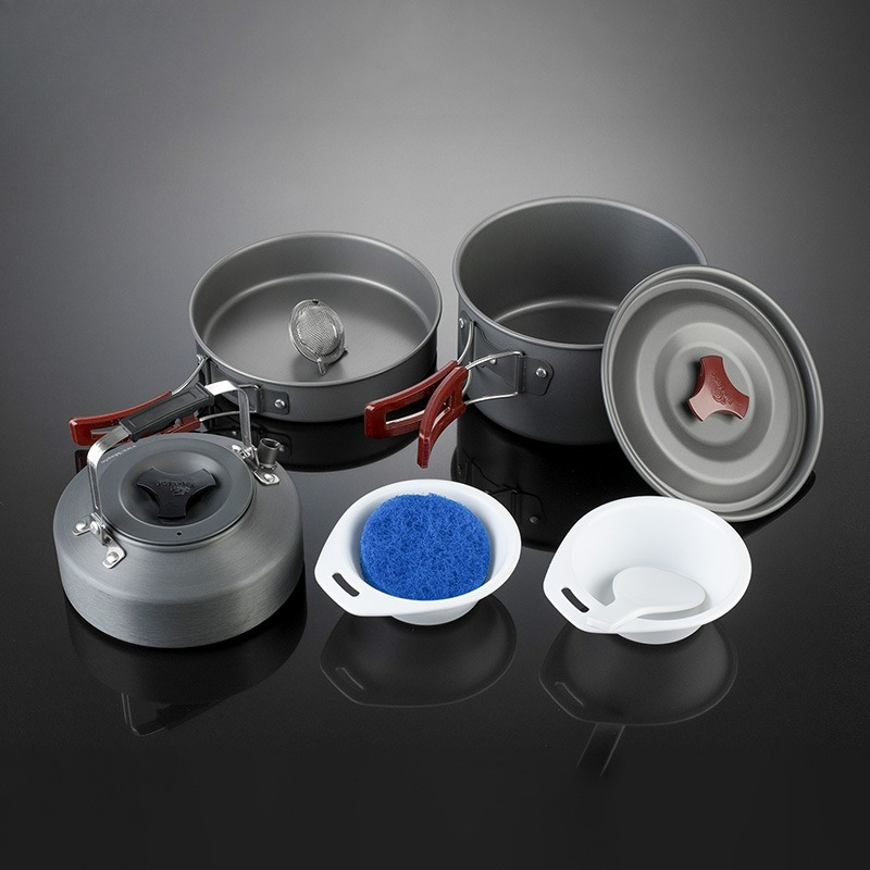 Set di pentole portatili con f - Outdoor Gas Stove recensione e prezzo