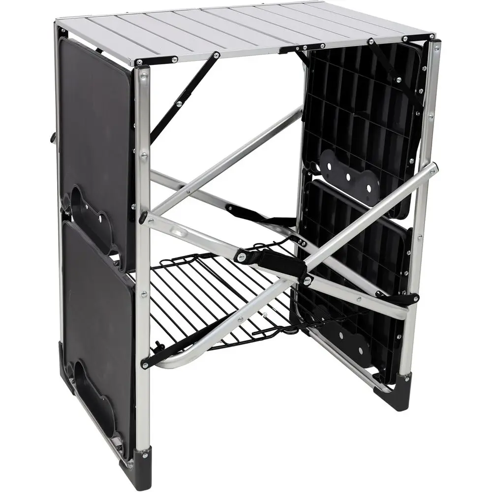 Tavolo da Cucina Portatile per - Outdoor Camping Table With Storage recensione e prezzo