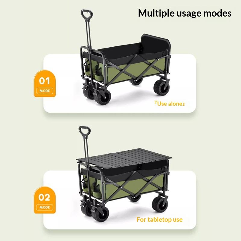 Carrello Pieghevole a Quattro  - Outdoor Camping Table With Storage recensione e prezzo