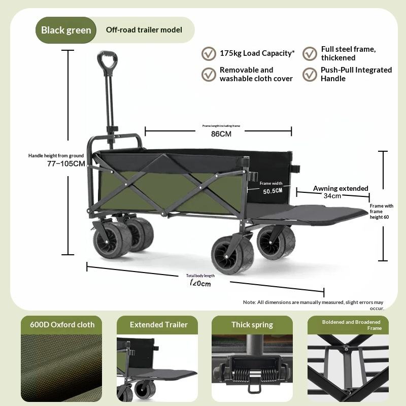Carrello Pieghevole a Quattro  - Outdoor Camping Table With Storage recensione e prezzo