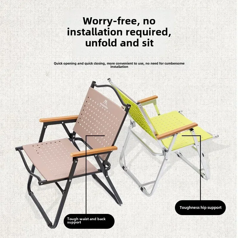 Sedia da Campeggio Pieghevole  - Outdoor Camping Recliner Chairs recensione e prezzo