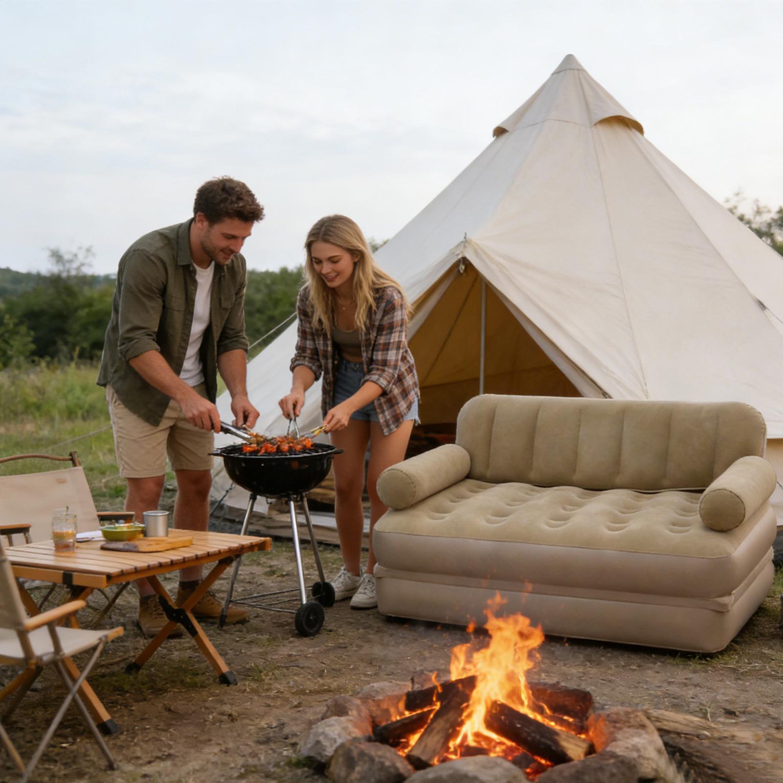Divano gonfiabile con pompa ad - Outdoor Camping Couch recensione e prezzo