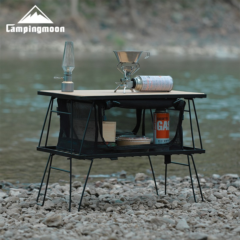 CAMPINGMOON T-230 Tavolo da Ca - Outdoor Camping Table With Storage recensione e prezzo