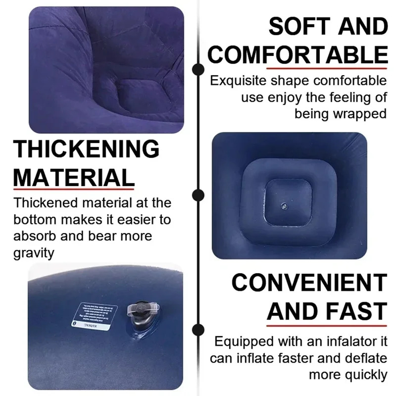 Grandi Poltrone Gonfiabili Rel - Outdoor Camping Couch recensione e prezzo