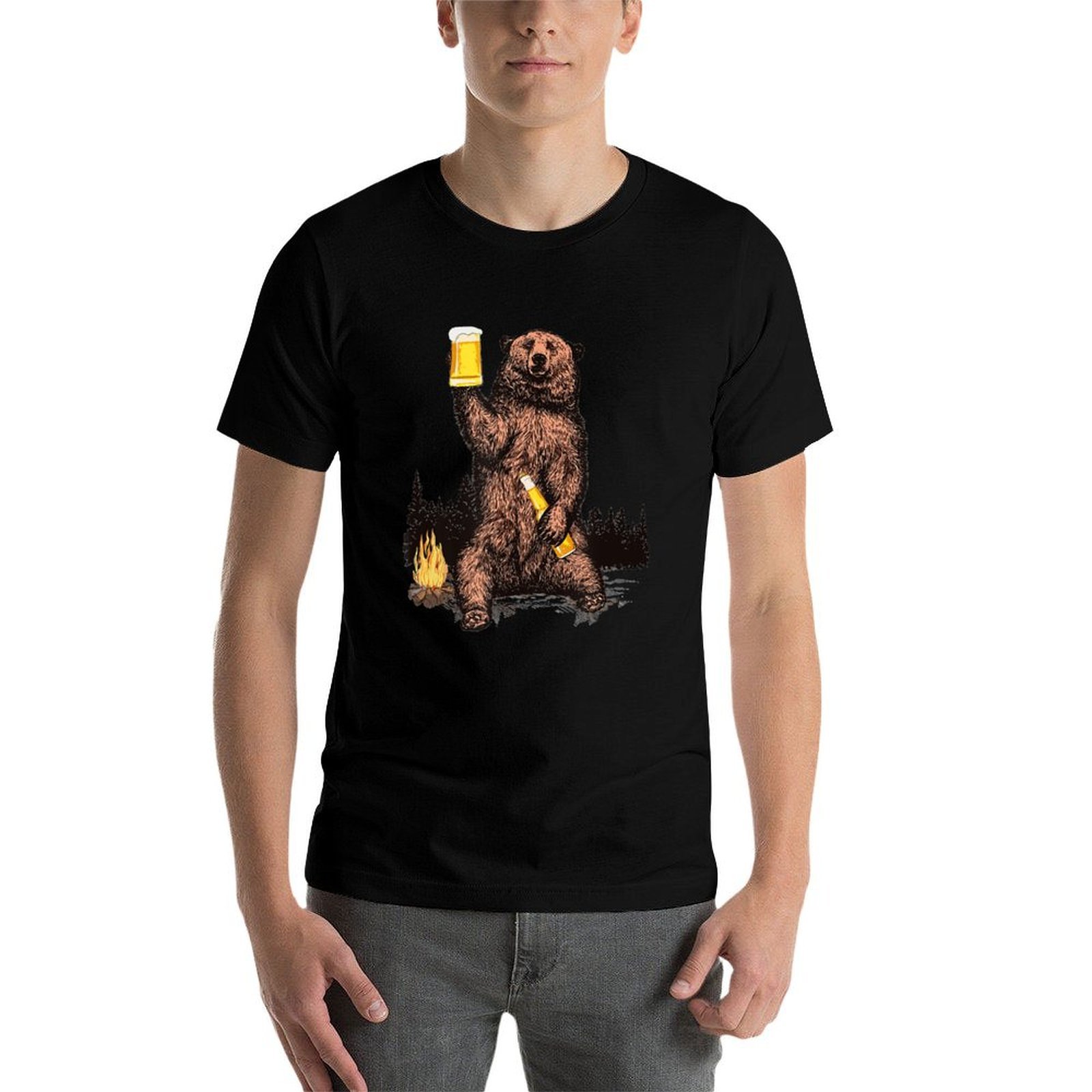 T-shirt con stampa in stile ur - Urban Outdoor Camping recensione e prezzo