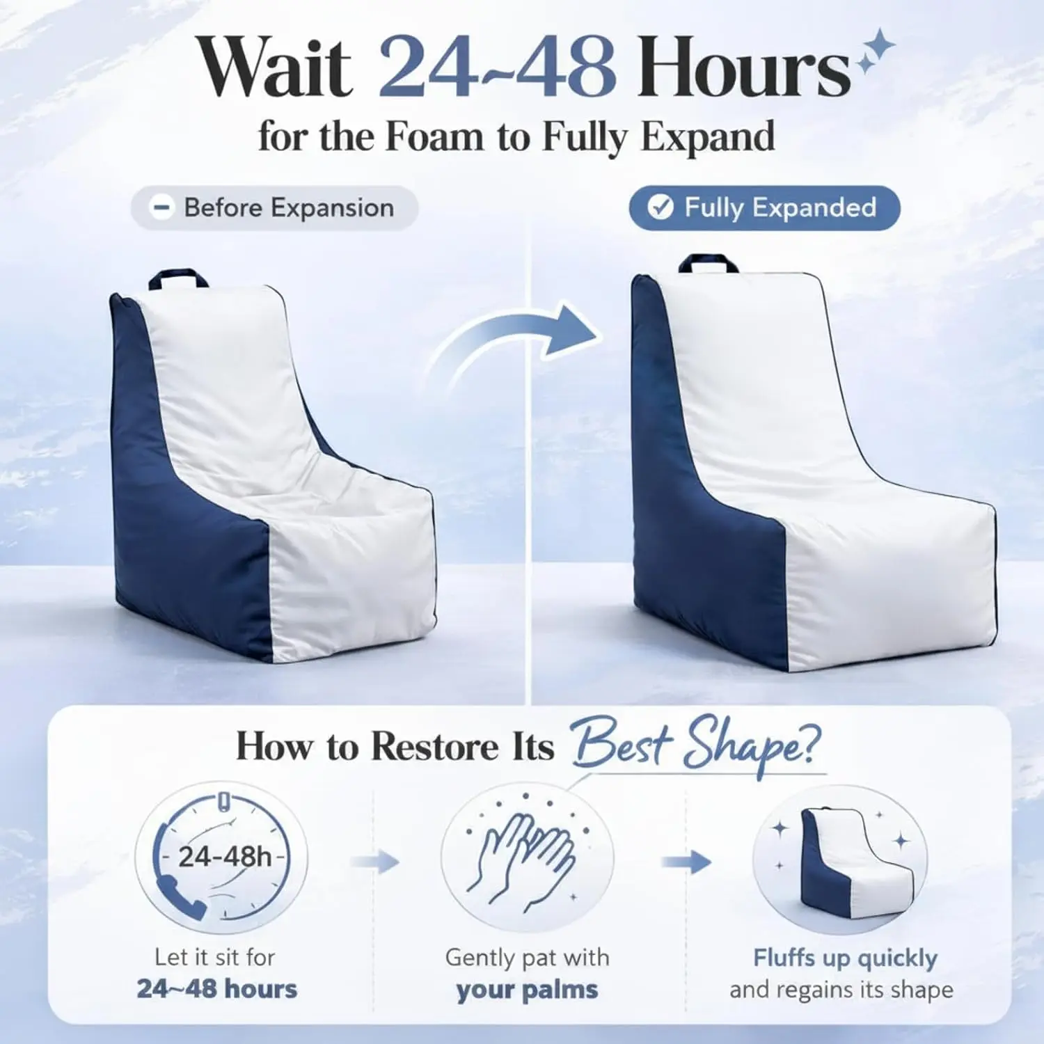 1 Pezzo Poltrona a sacco per b - Outdoor Camping Couch recensione e prezzo