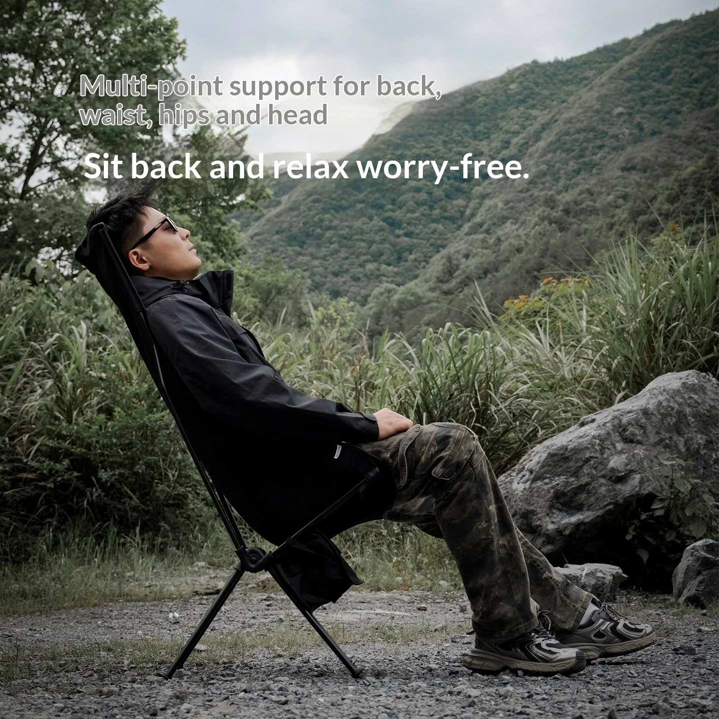 Sedia Moon Chair Ultraleggera  - Outdoor Camping Recliner Chairs recensione e prezzo