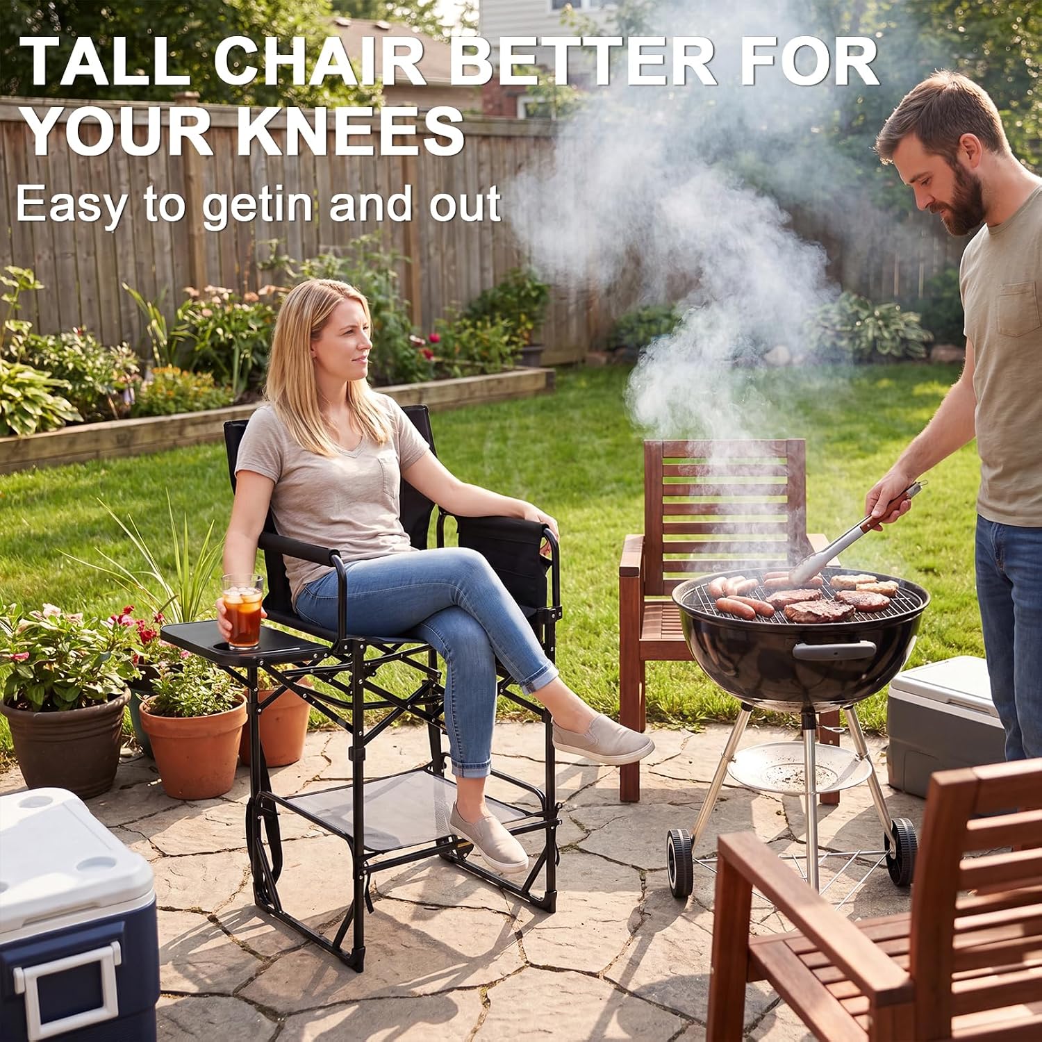 Set di 2 Sedie da Campeggio Pi - Outdoor Camping Table With Storage recensione e prezzo
