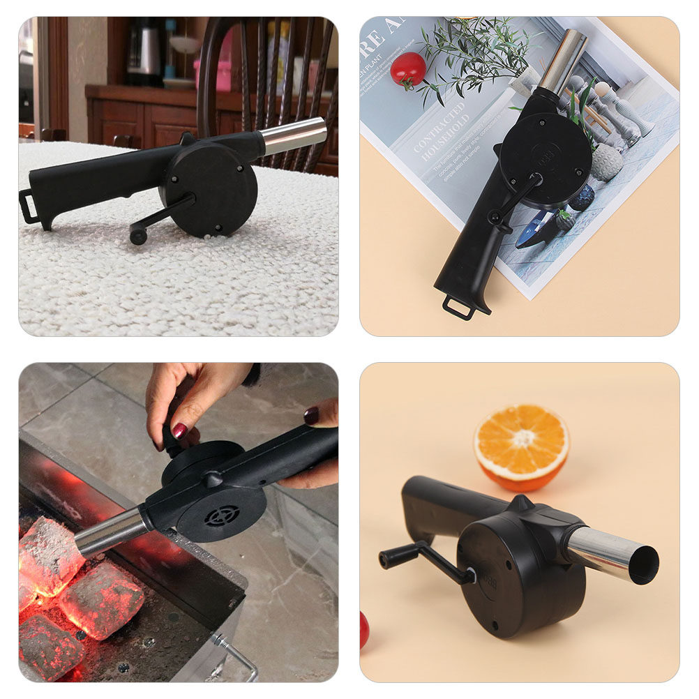 4 Pezzi Soffiatore Manuale Por - Outdoor Camping Fireplace recensione e prezzo