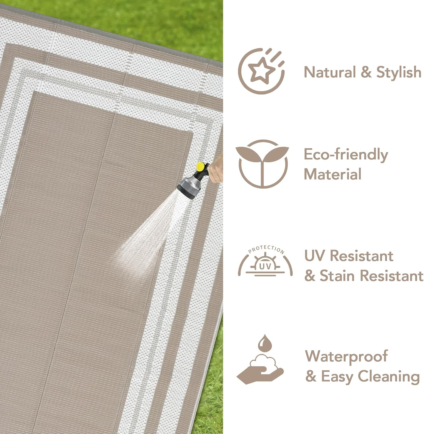 Tappeto da esterno 8x10 – Tapp - Outdoor Camping Rugs 8X10 recensione e prezzo