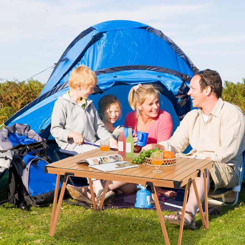 Tavolo da Picnic Pieghevole Si - Outdoor Camping Table With Storage recensione e prezzo
